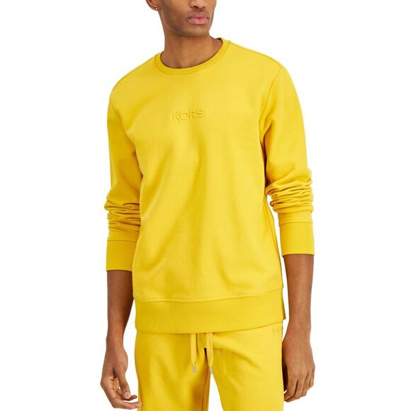 Michael Kors Mens Essential Fleece Crewneck Sweatshirt - Picture 1 of 1